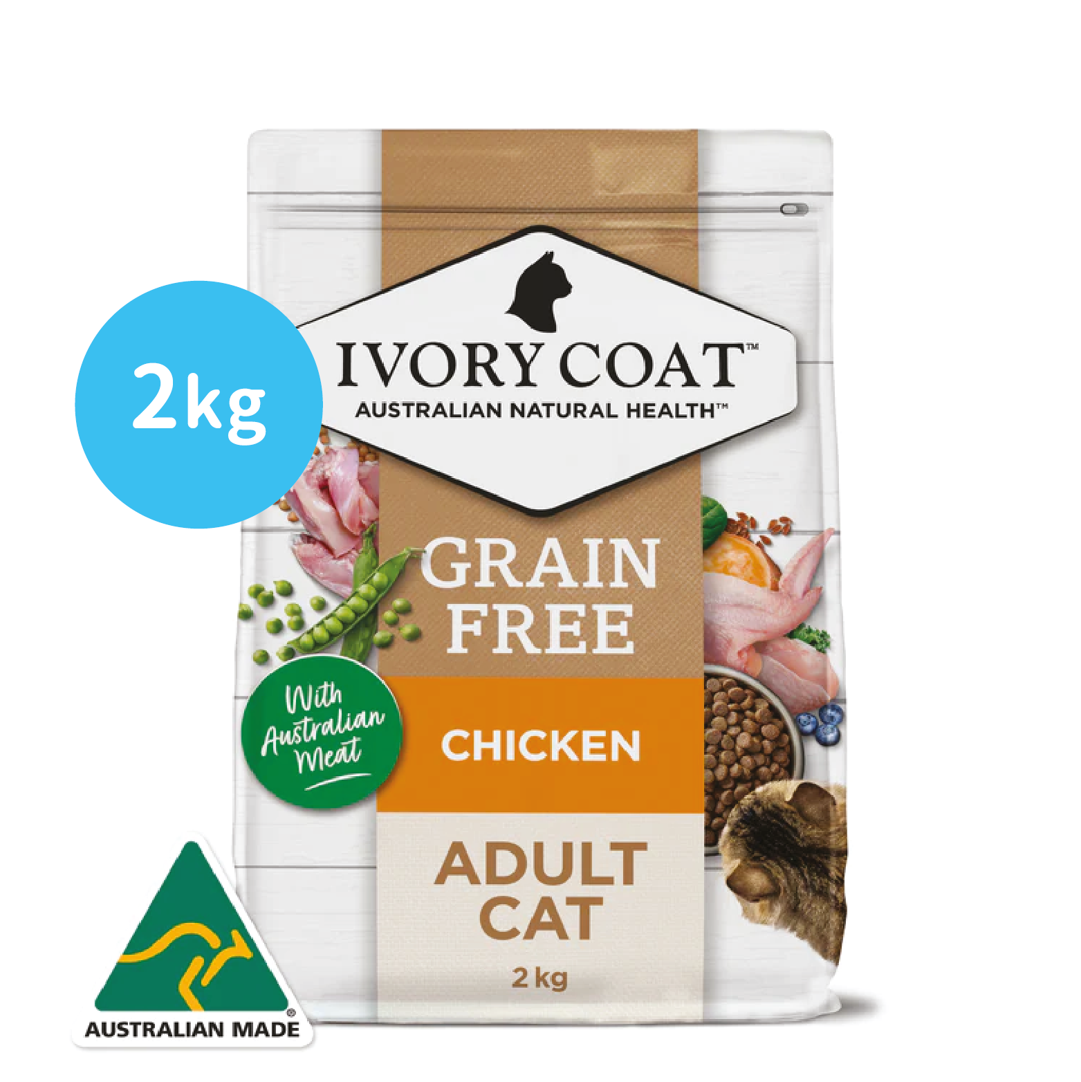 Ivory Coat⎜雞肉亞麻籽 幼貓配方 2kg