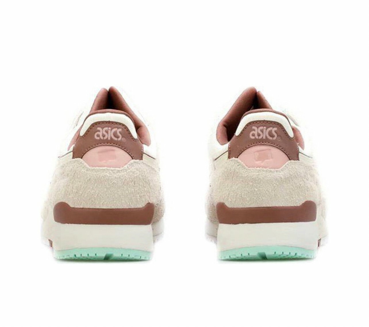 代購 Asics "Nice Cream" 聯名櫻桃 冰淇淋 透氣跑步鞋 淺卡其 FEB-