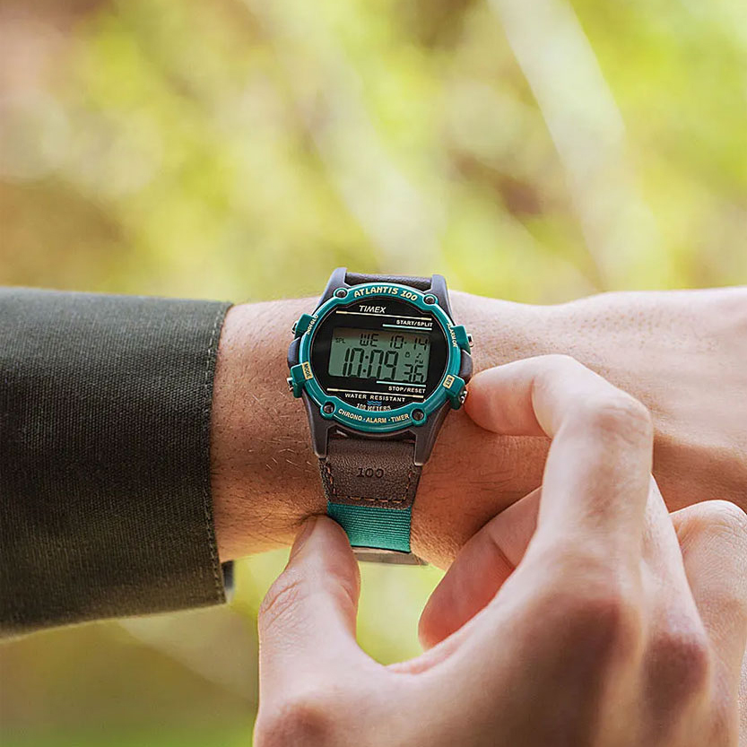 Timex Atlantis 40mm Fabric and Leather TW2V44300