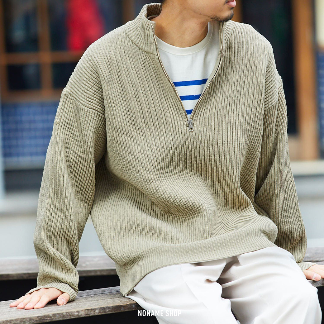 FREAK'S STORE 半截式 拉鍊 大學T 四色 (男款)