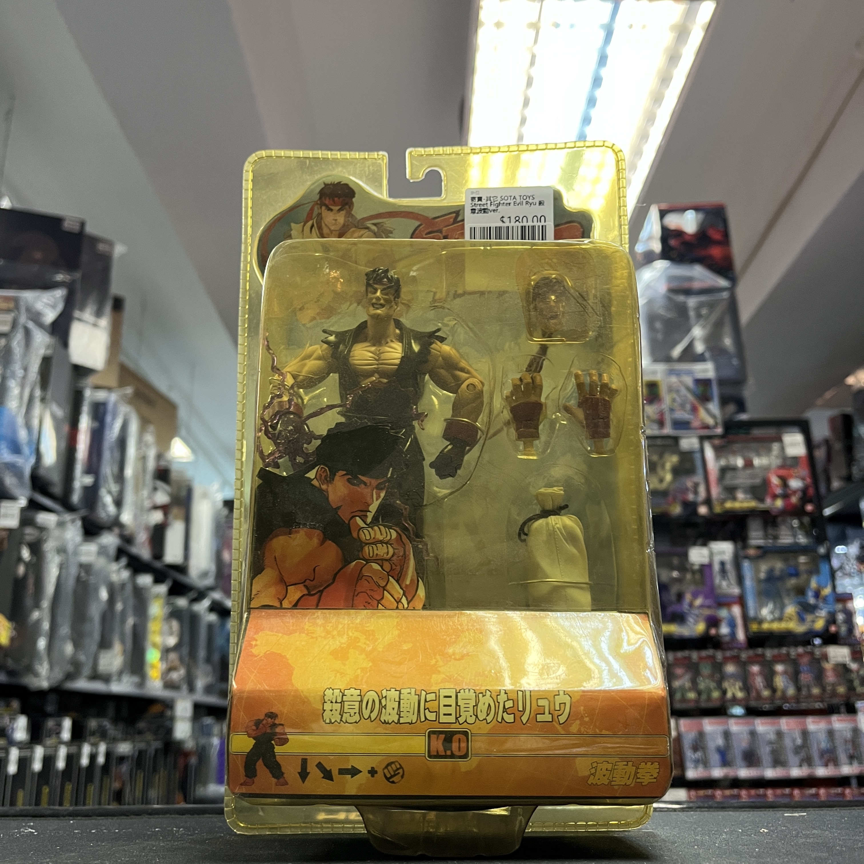 寄賣-其它 SOTA TOYS Street Fighter Evil Ryu 殺意波動ver.