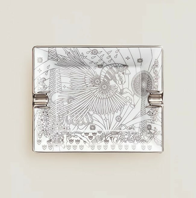 本月精選優惠!!! 全新HERMES 煙灰缸,裝飾碟, La Source de Pegase ashtray  H311602M 01#BRAND NEW #香榭站正品