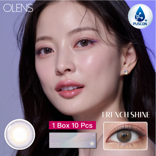 [日拋] OLENS FRENCH SHINE 1 DAY LAVENDER日拋彩妝隱形眼鏡｜每盒10片