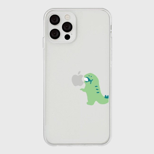 THE NINE MALL - eating 랩터공룡 透明軟殼