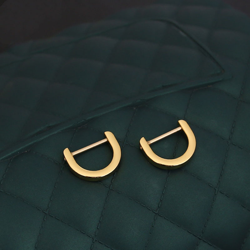 小香包包d扣改造配件化妝包改斜挎鏈條包五金d環掛扣