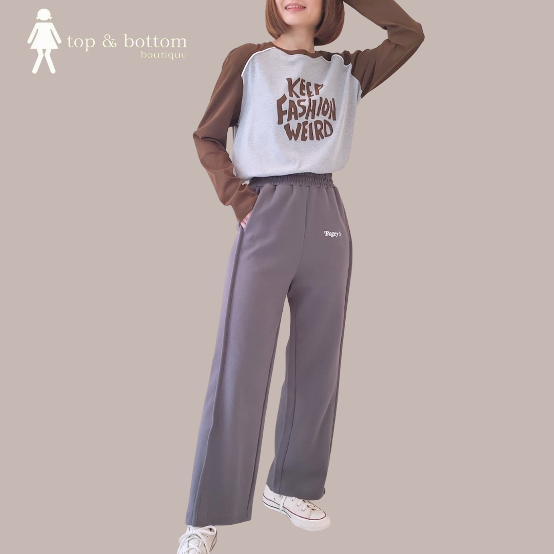 ELASTIC WAIST SPORTY PANT