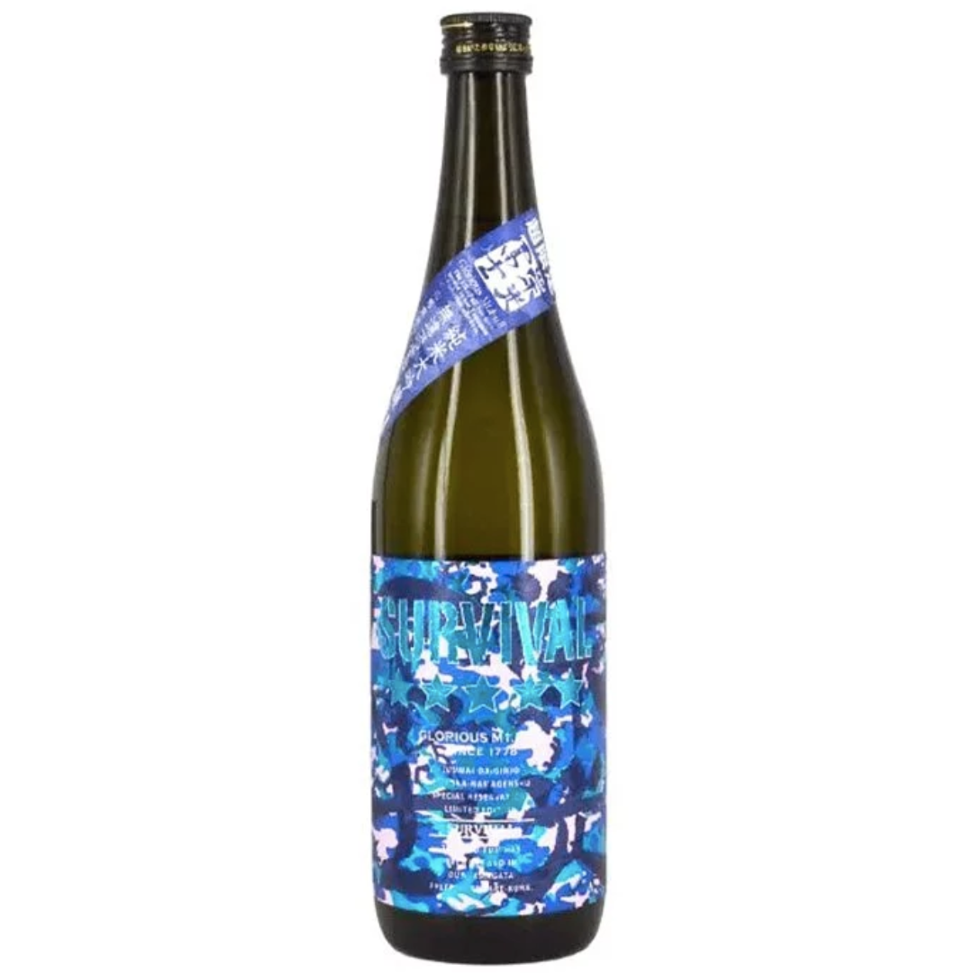 栄光冨士　(榮光富士)　SURVIVAL　純米大吟醸　無濾過　生原酒　720ml
