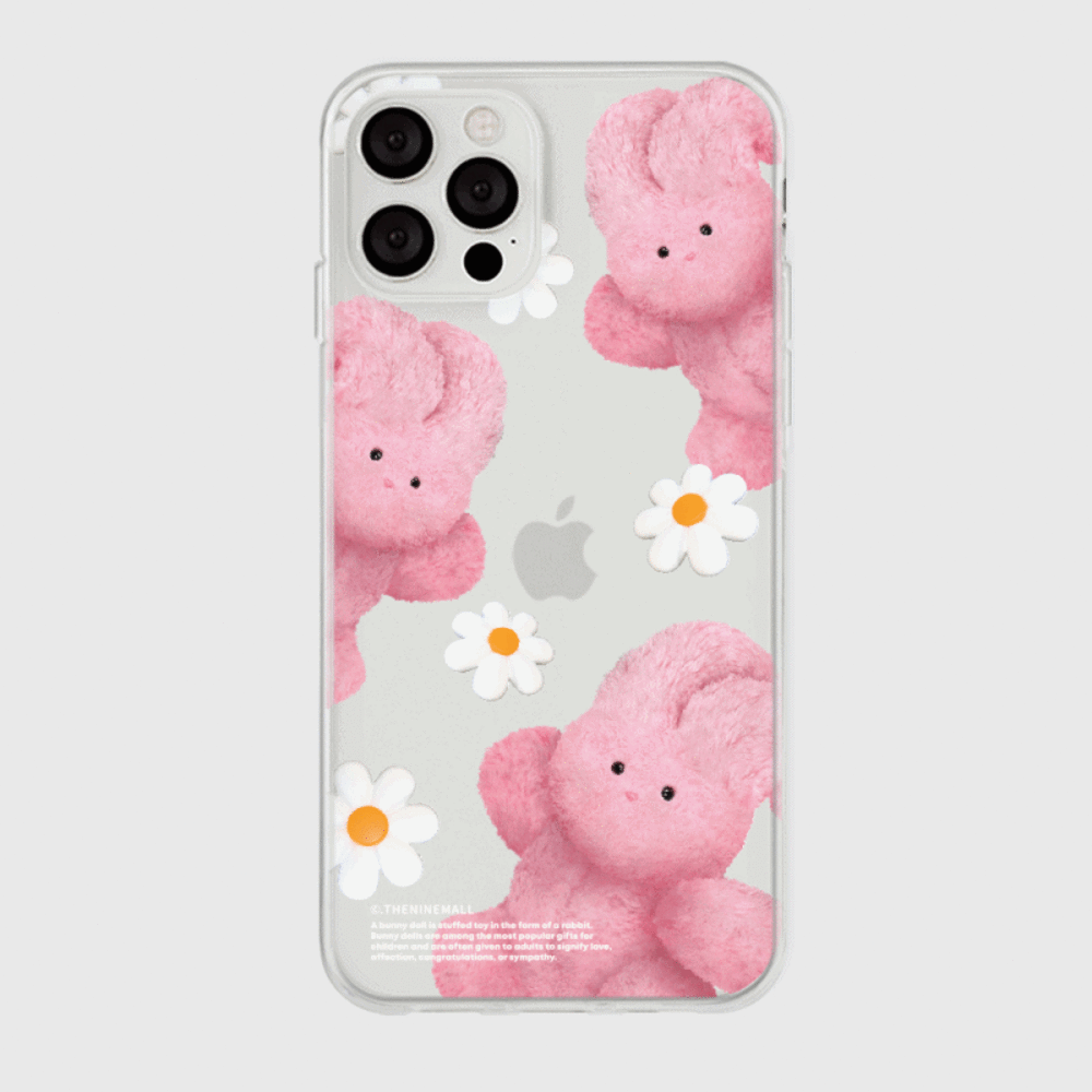 THE NINE MALL -패턴 플라워 윈디 透明軟殼