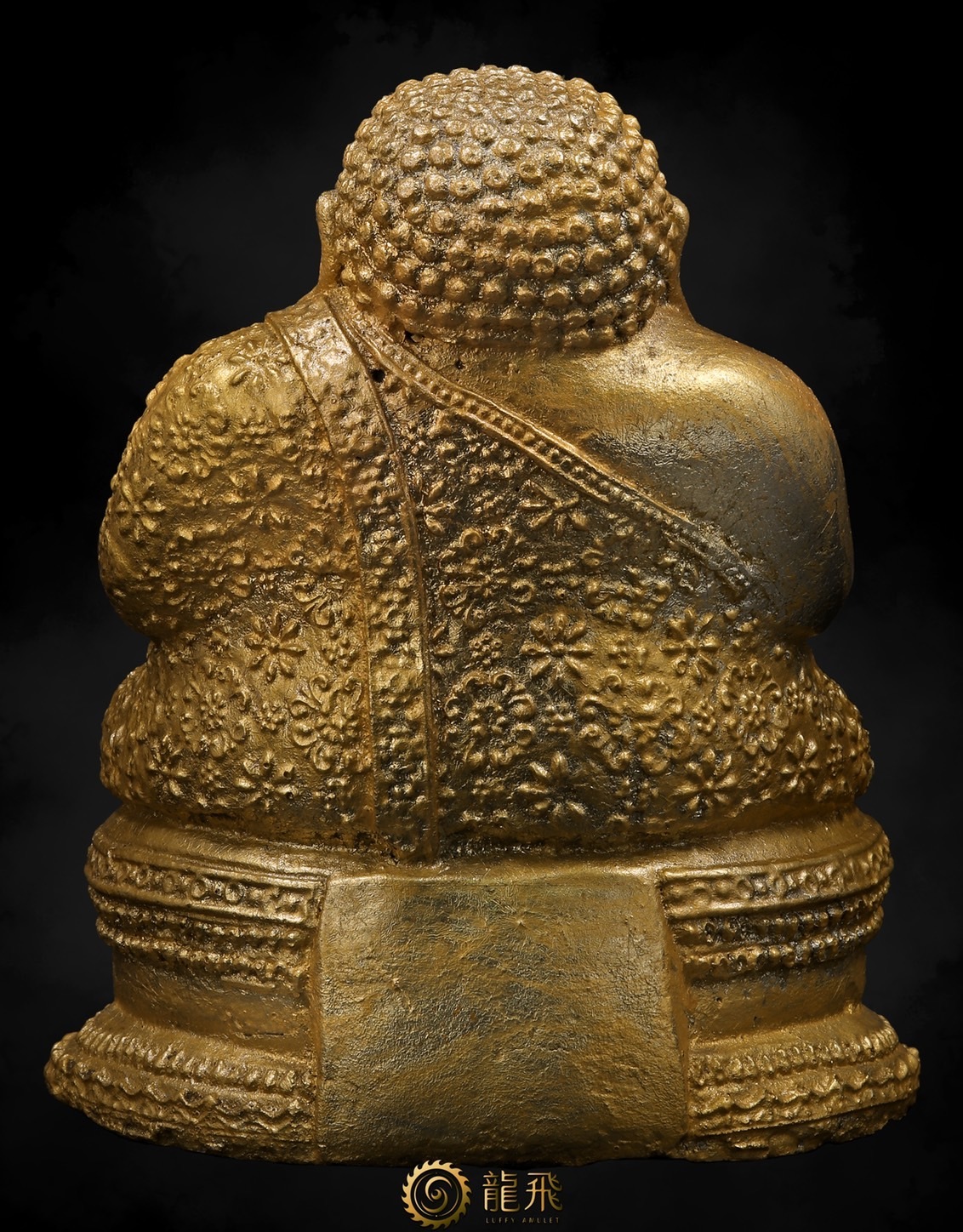 極稀有五寸善加財佛逆雍花袈裟—龍普魯-瓦薩給-佛歷2526-2532年|龍飛佛牌LuffyAmulet