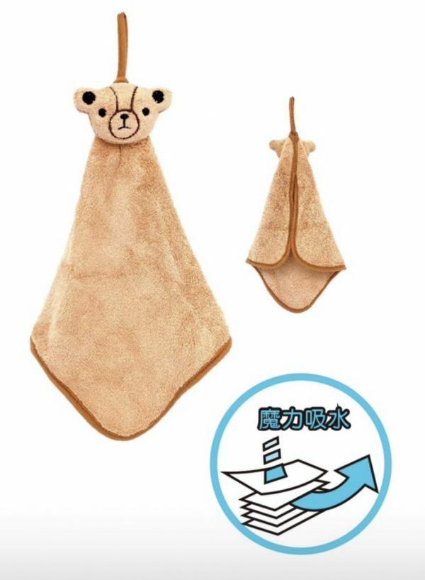 士林總會｜英國熊造型擦手巾