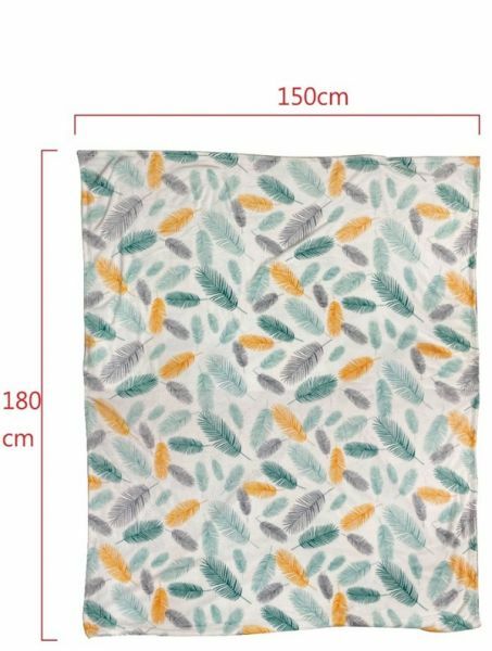 士林總會｜安妮兔法蘭絨毯羽葉150*180(盒裝)