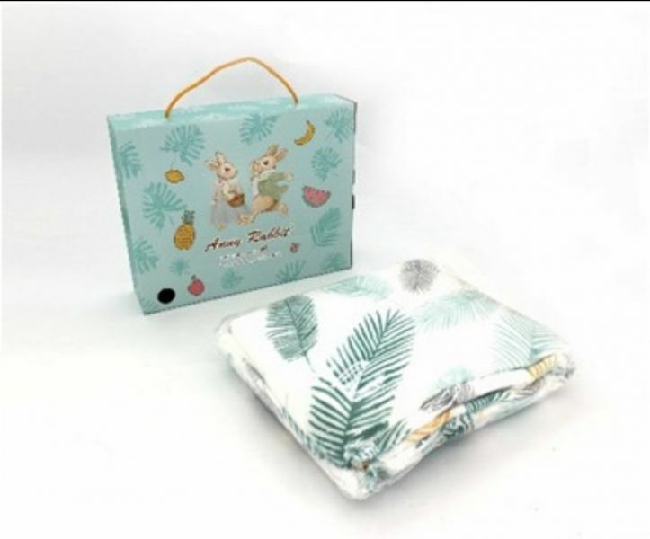 士林總會｜安妮兔法蘭絨毯羽葉90*130(盒裝)