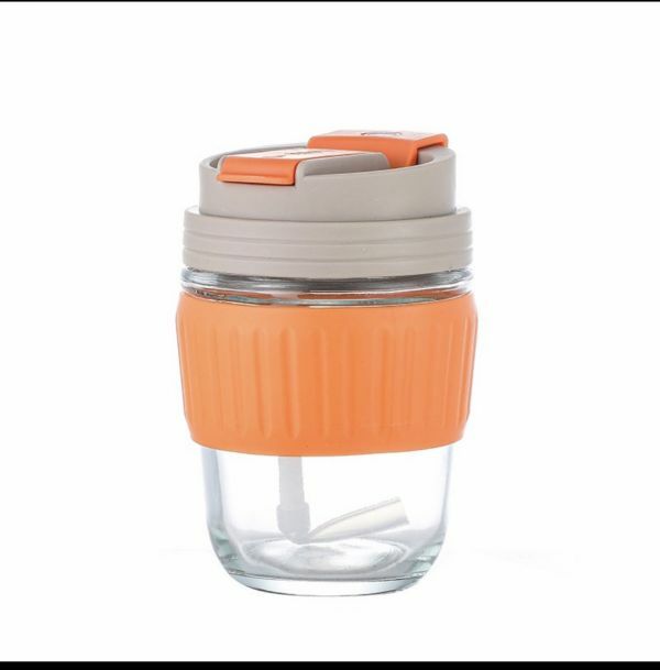 士林總會｜兩用雙飲杯(玻璃材質)350ML