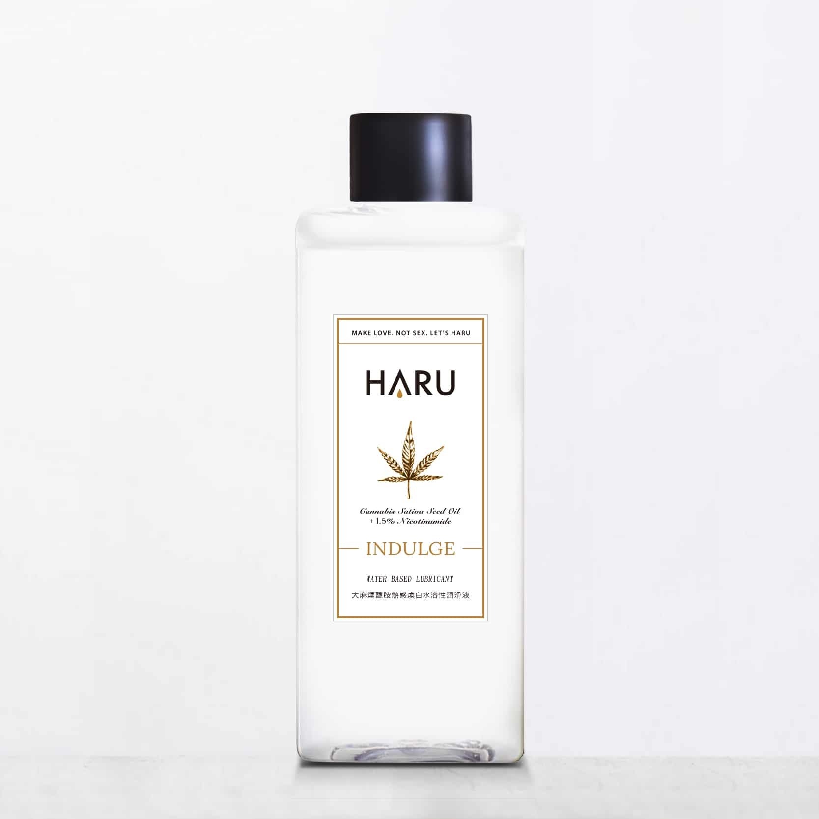 台灣 HARU INDULGE 大麻煙醯胺熱感煥白水溶性潤滑液