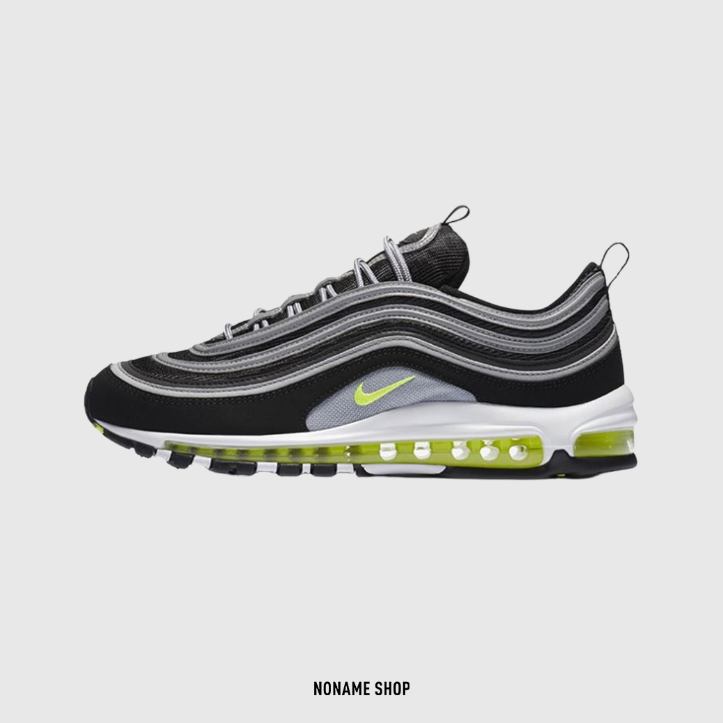 NIKE AIR MAX 97 OG BLACK VOLT 氣墊鞋 黑銀綠