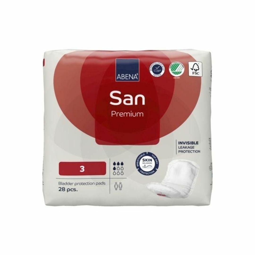 Abena 雅保 - 3 號碼片芯 (11 x 33cm) | (原箱7包 x 28片)