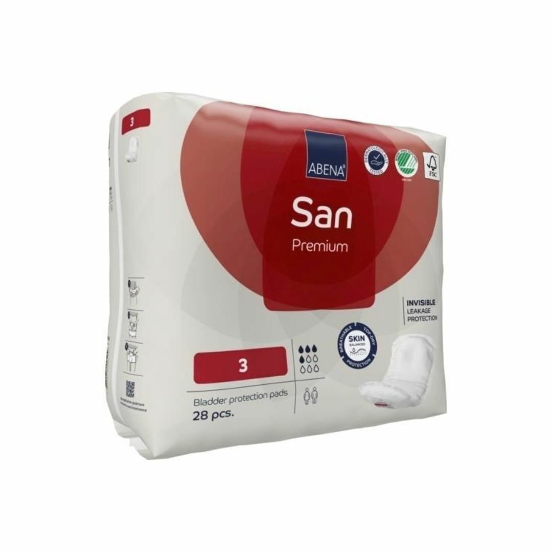 Abena 雅保 - 3 號碼片芯 (11 x 33cm) | (原箱7包 x 28片)