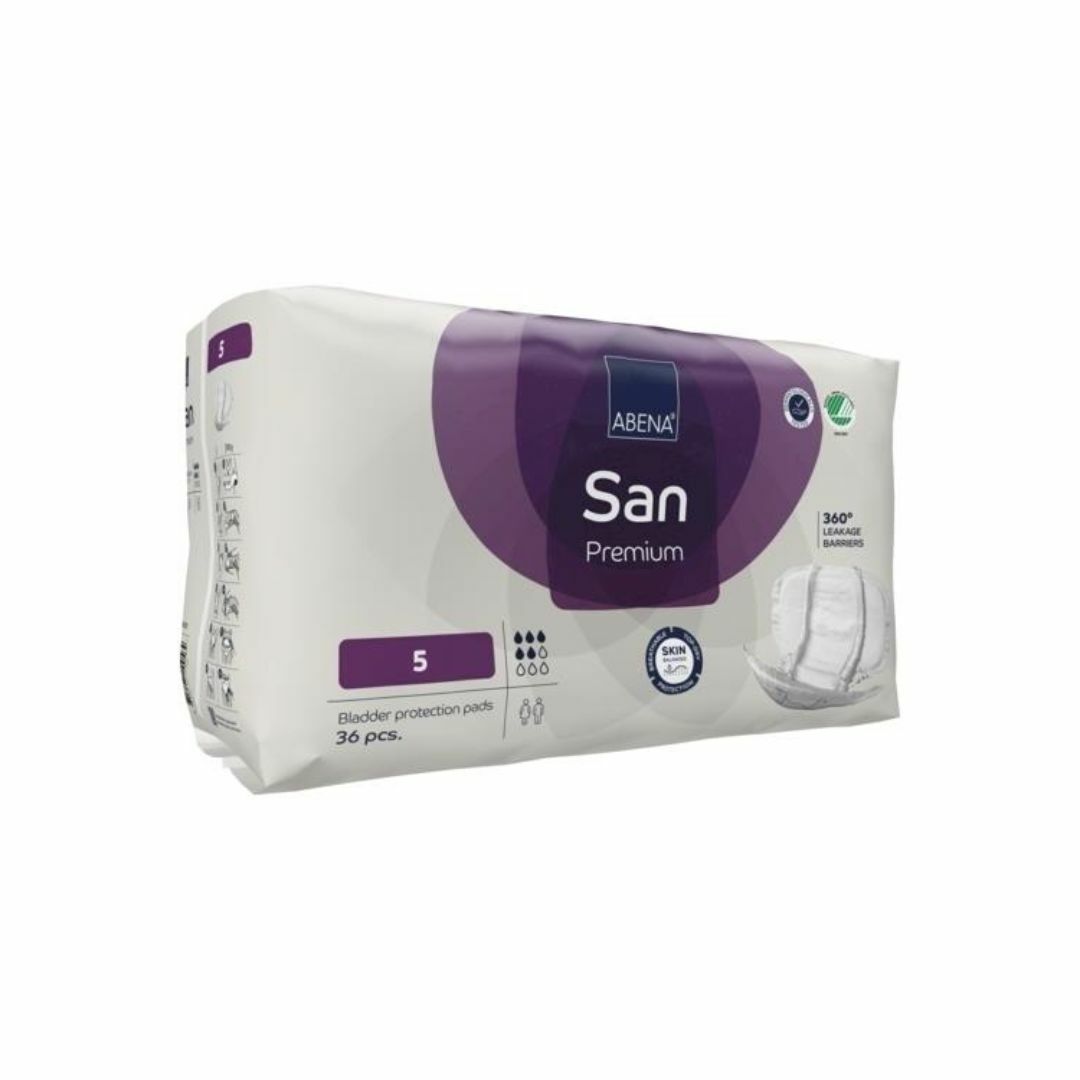 Abena 雅保 - 5 號碼片芯 (28 x 54cm) | (原箱4包 x 36片)