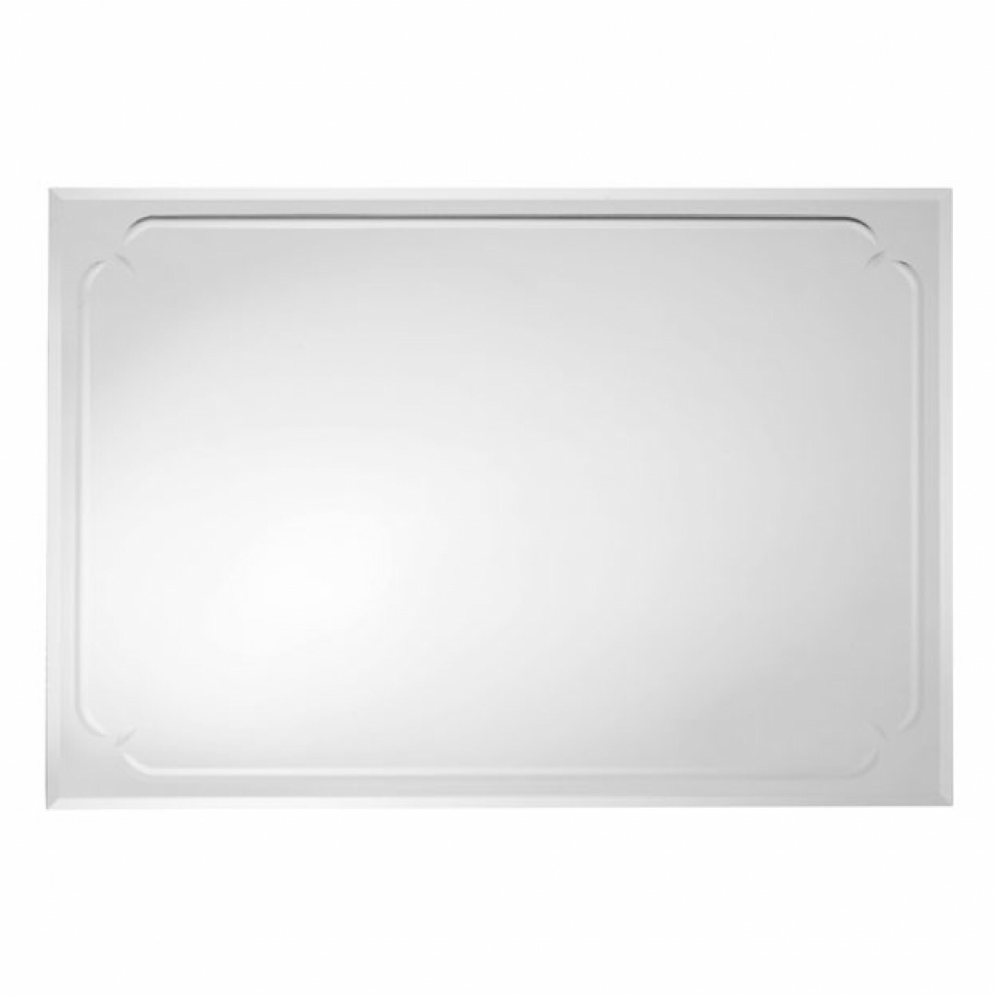 日日商 衛浴系列-鑽雕易潔鏡 M-1528