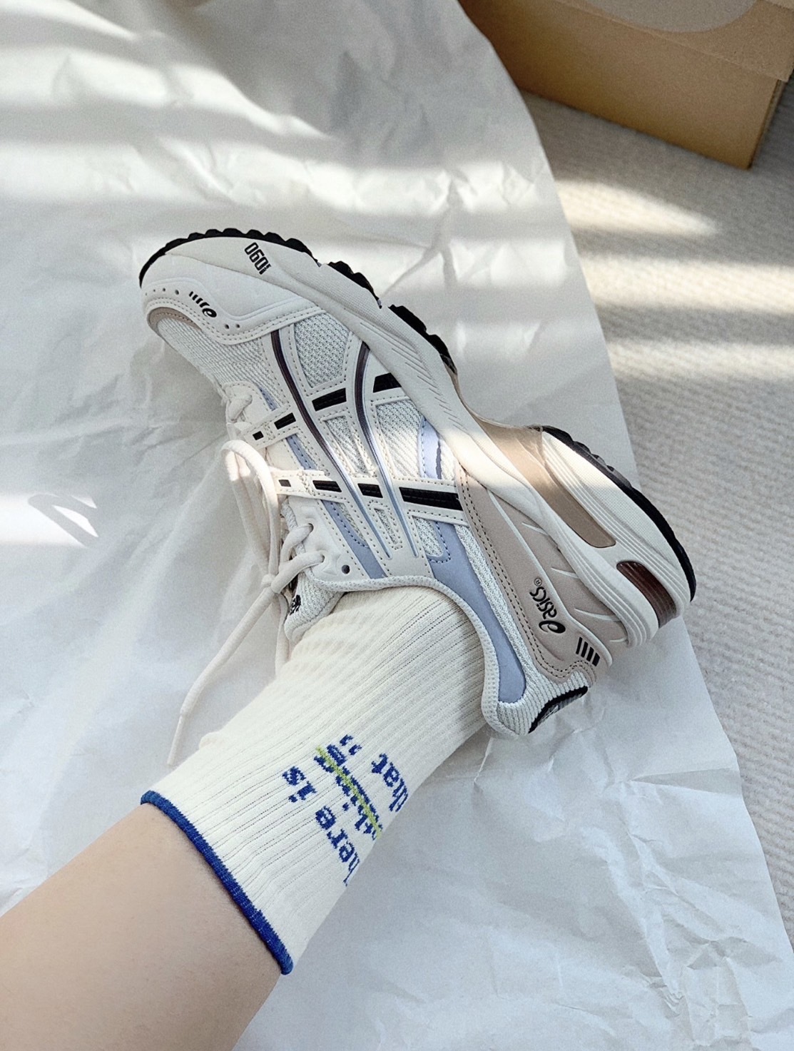 Asics Gel-1090 莫蘭迪奶茶 復古鞋
