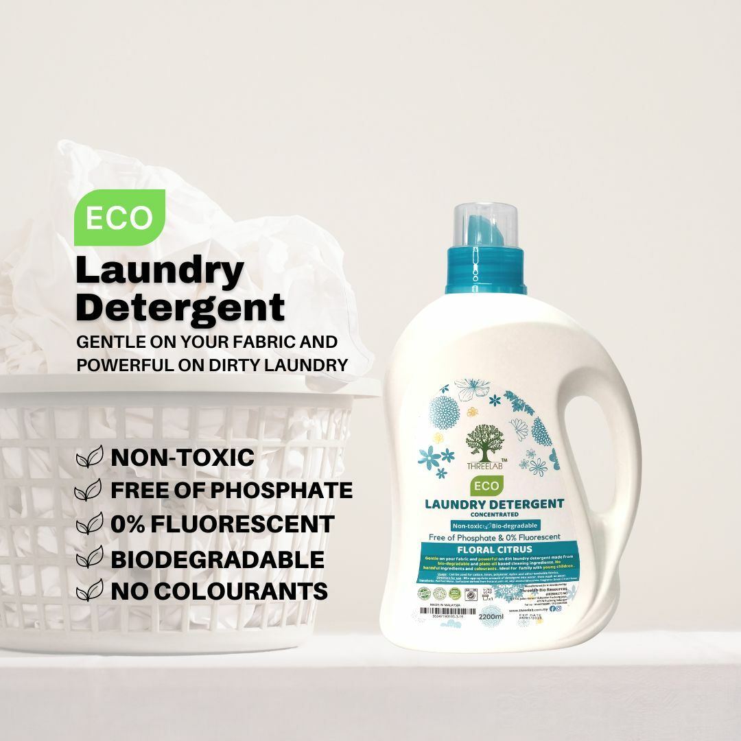 Threelab Eco Laundry Detergent 2200ml