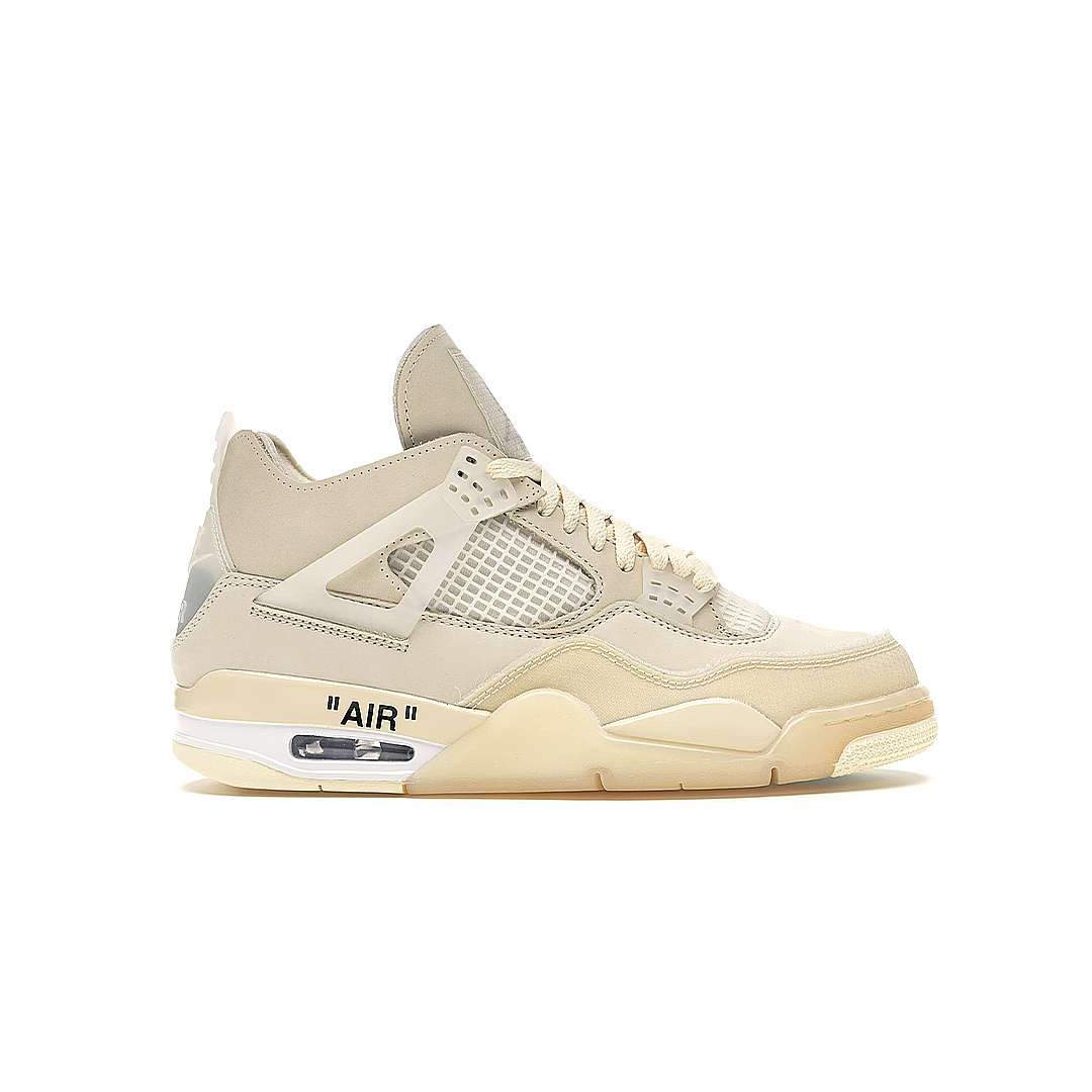 [In-Stock] Air Jordan 4 Retro Off-White Sail (W) CV9388-100