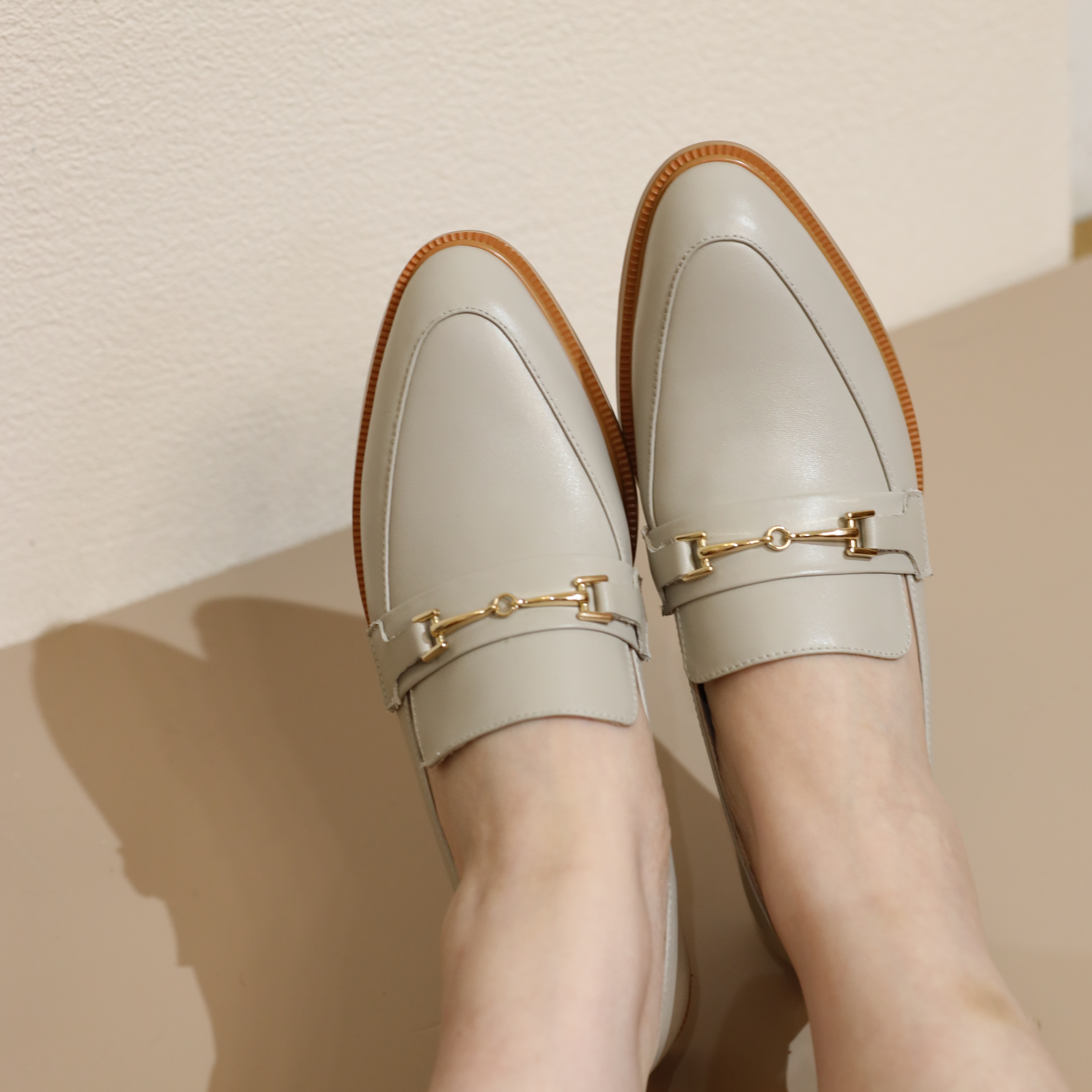 (現貨) SS2101 Pointed Loafers in Grey