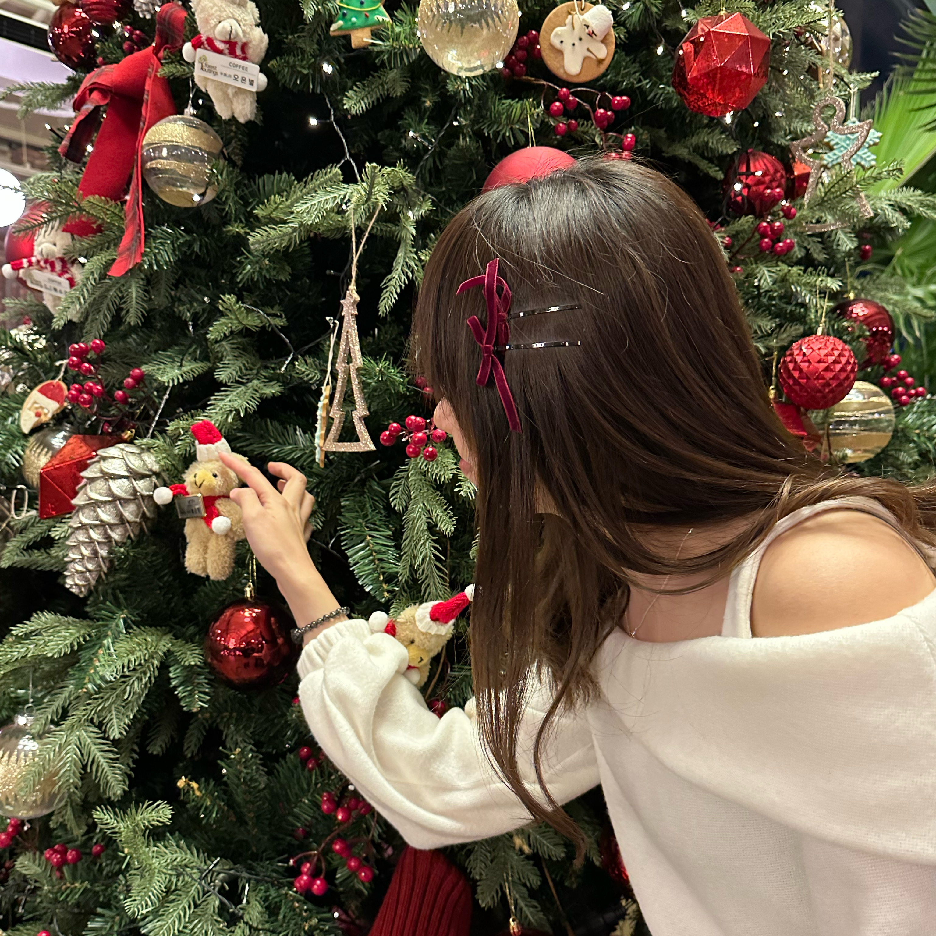 ✨||ACC15 ||韓國小蝴蝶結髮夾