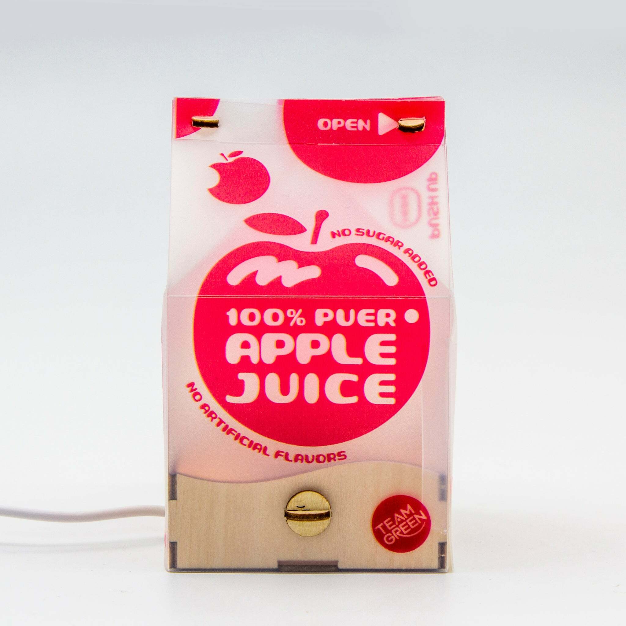 TG LS MILK CARTON LIGHT - APPLE JUICE&nbsp;
