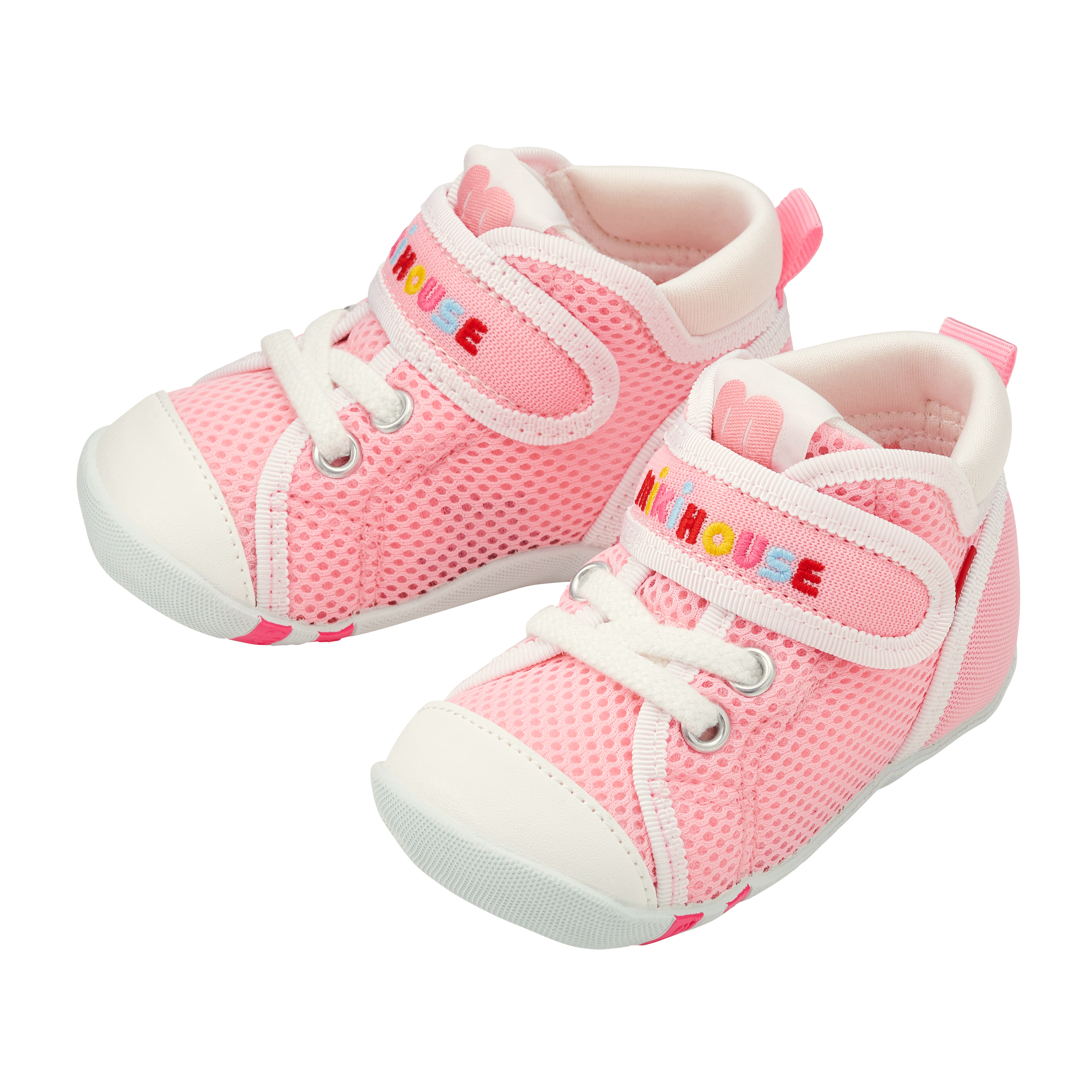 MH網眼第一雙鞋粉色