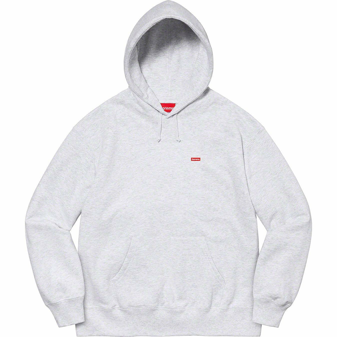 Supreme Small Box Hooded Sweatshirt (Ash Grey)