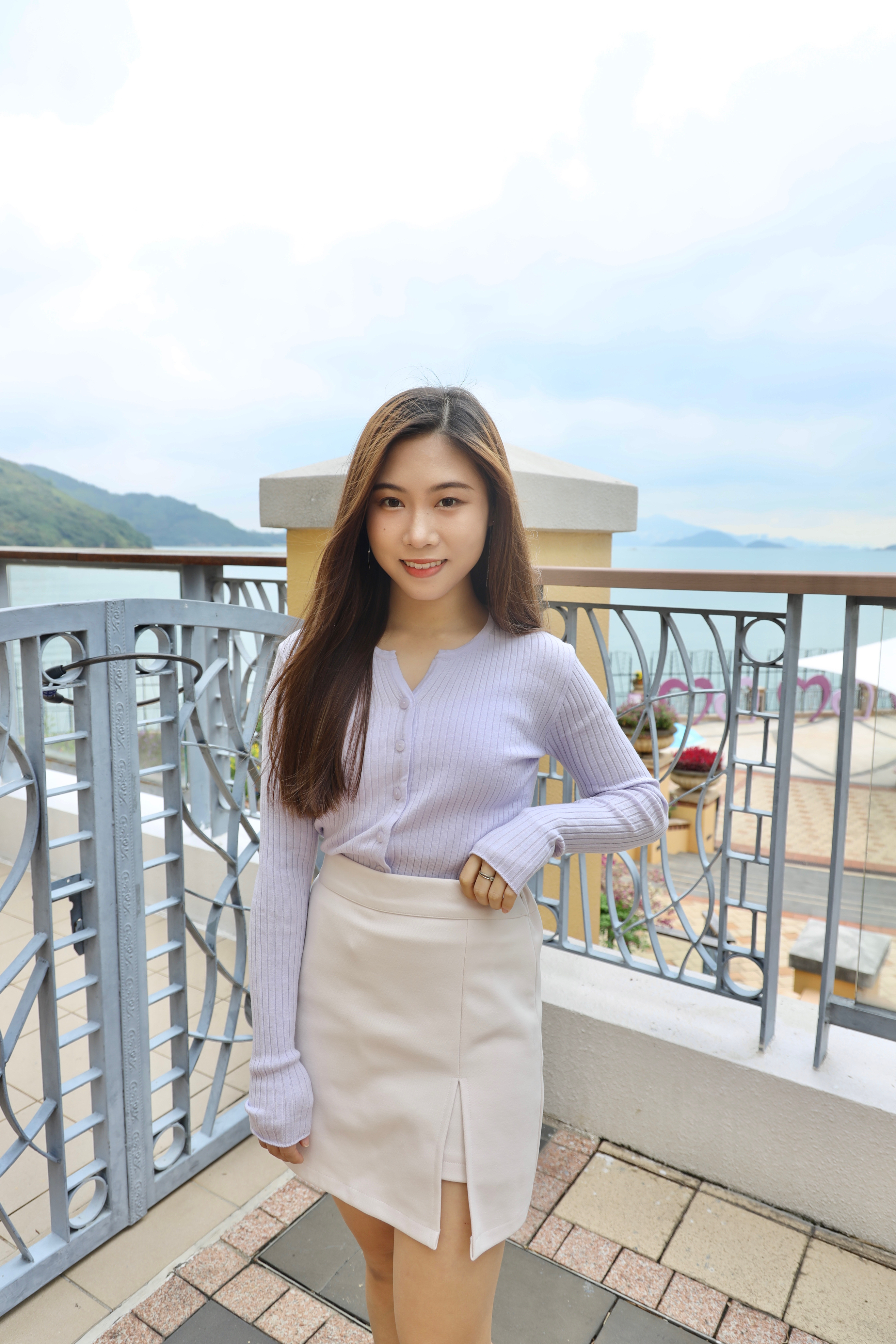 ✨ || TOP299 ||糖果v領彈性軟綿直紋TOP