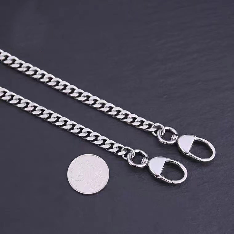 lady min戴妃包三格包包鏈條配件鈦鋼包鍊子