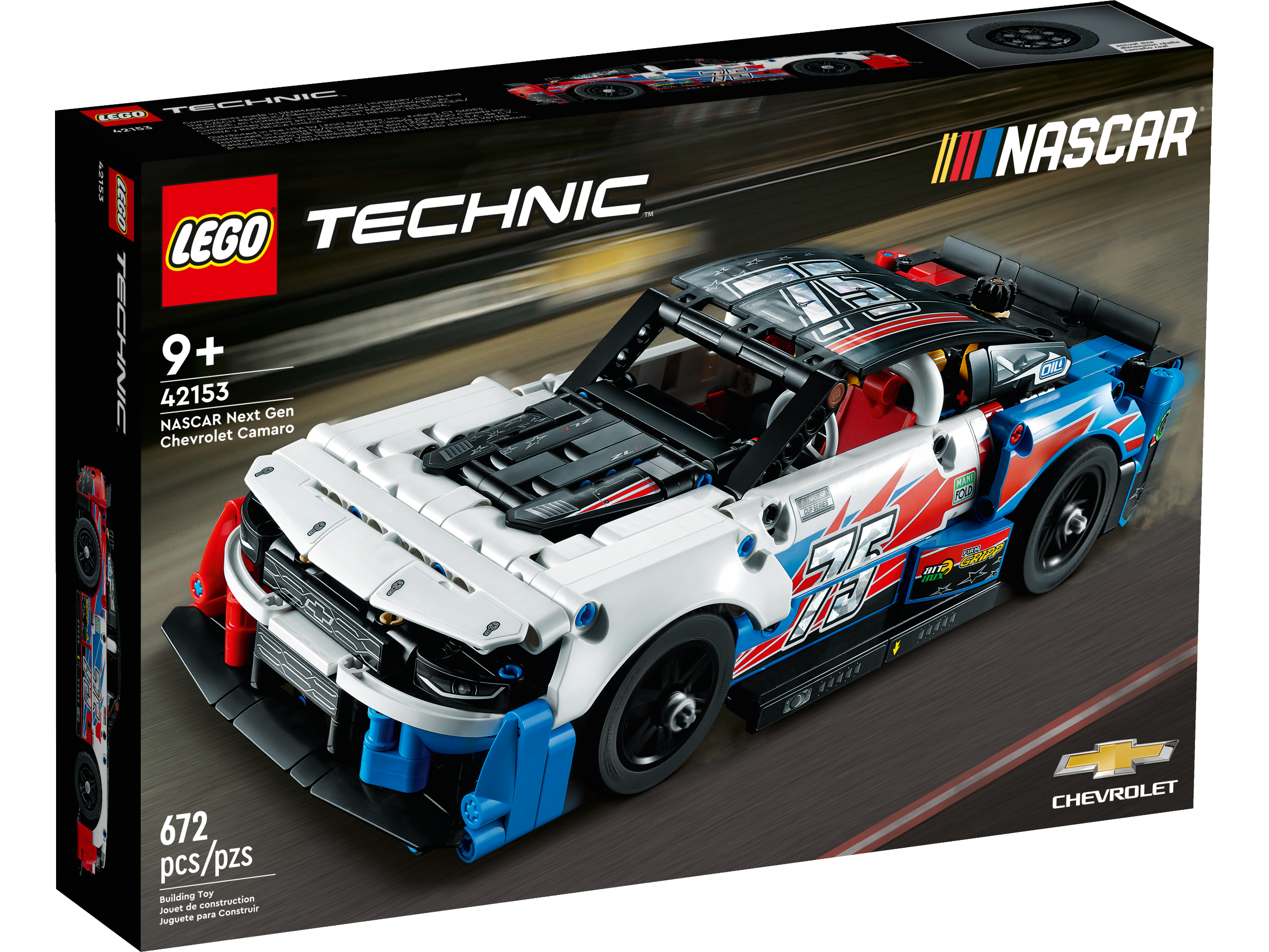 LEGO 42153 NASCAR Next Gen Chevrolet Camaro ZL1 (Technic)