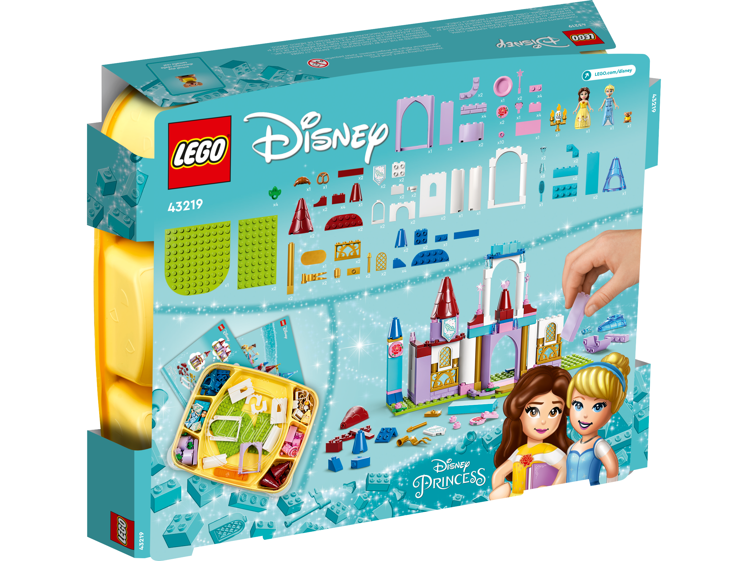 LEGO 43219 Disney Princess Creative Castles​ (迪士尼公主)