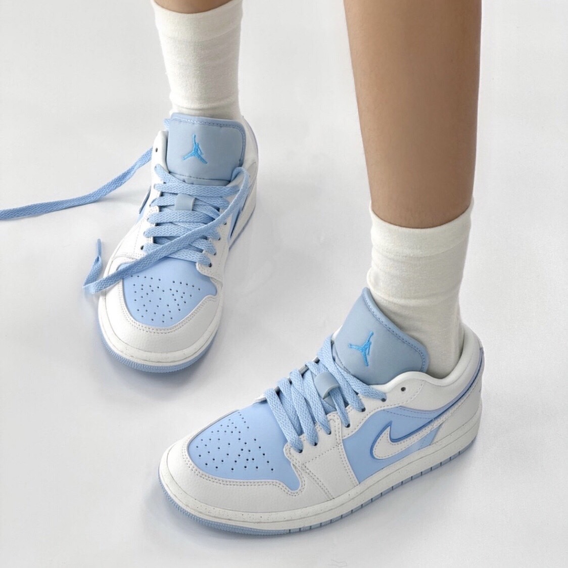 【APAIR】預購 Nike Air Jordan 1 Low SE Reverse Ice Blue 反轉寶寶藍 DV1299-104