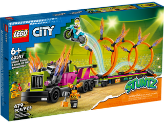 LEGO 60357 Stunt Truck & Ring of Fire Challenge 特技卡車和火圈挑戰 (City)