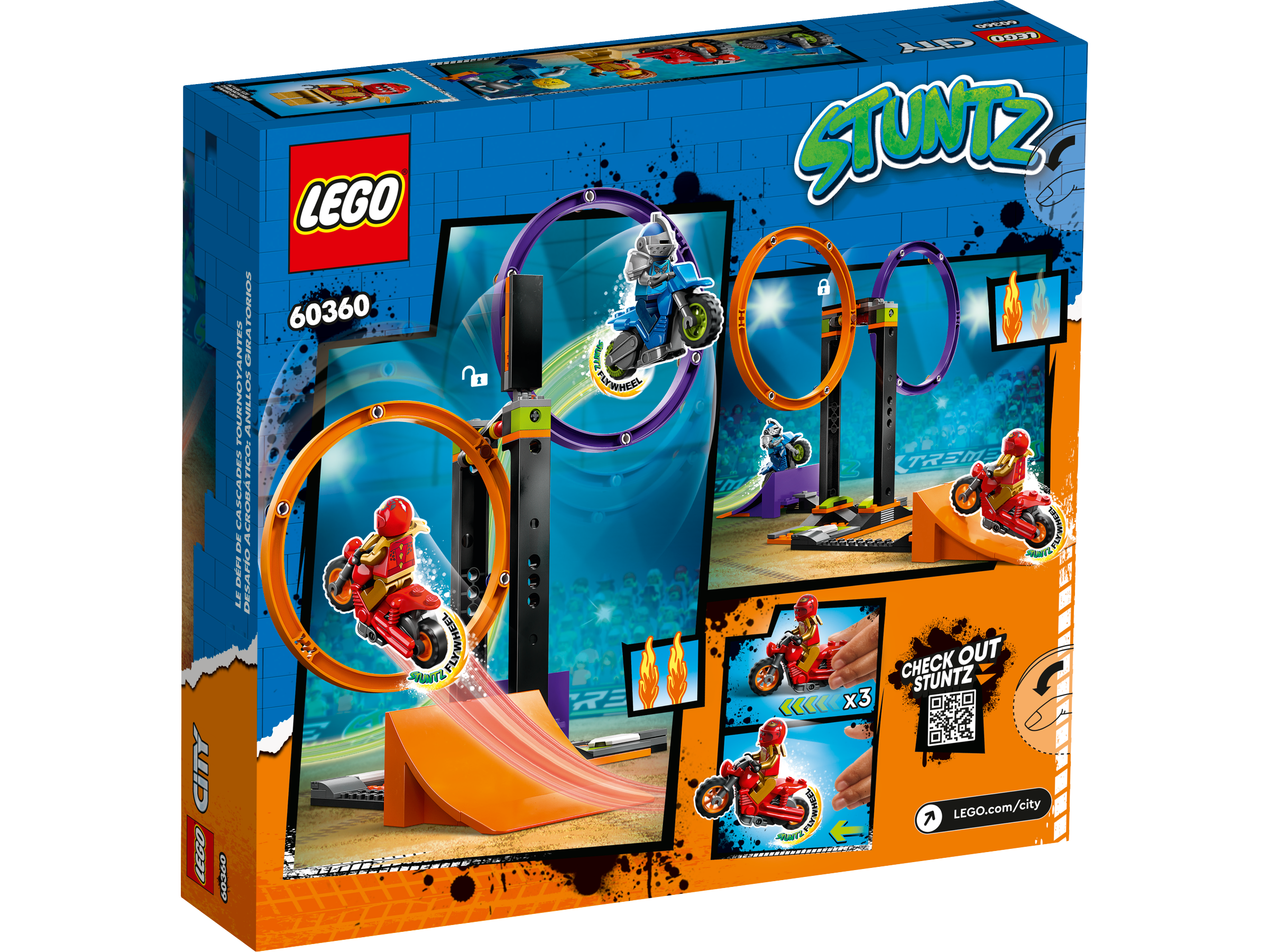 LEGO 60360 Spinning Stunt Challenge 旋轉式特技挑戰賽 (City)