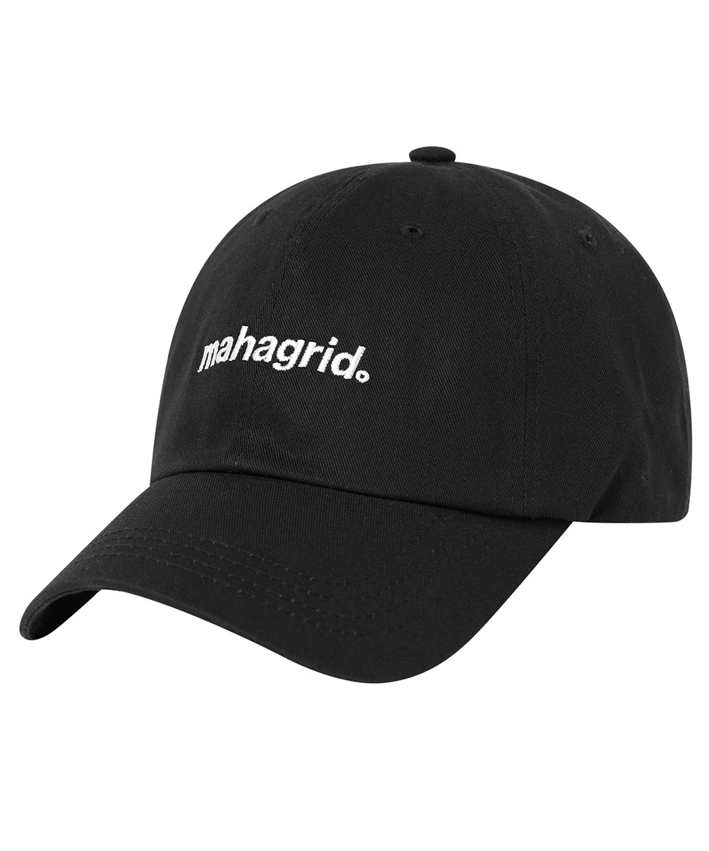 現貨 MAHAGRID - BASIC LOGO BALL CAP BLACK