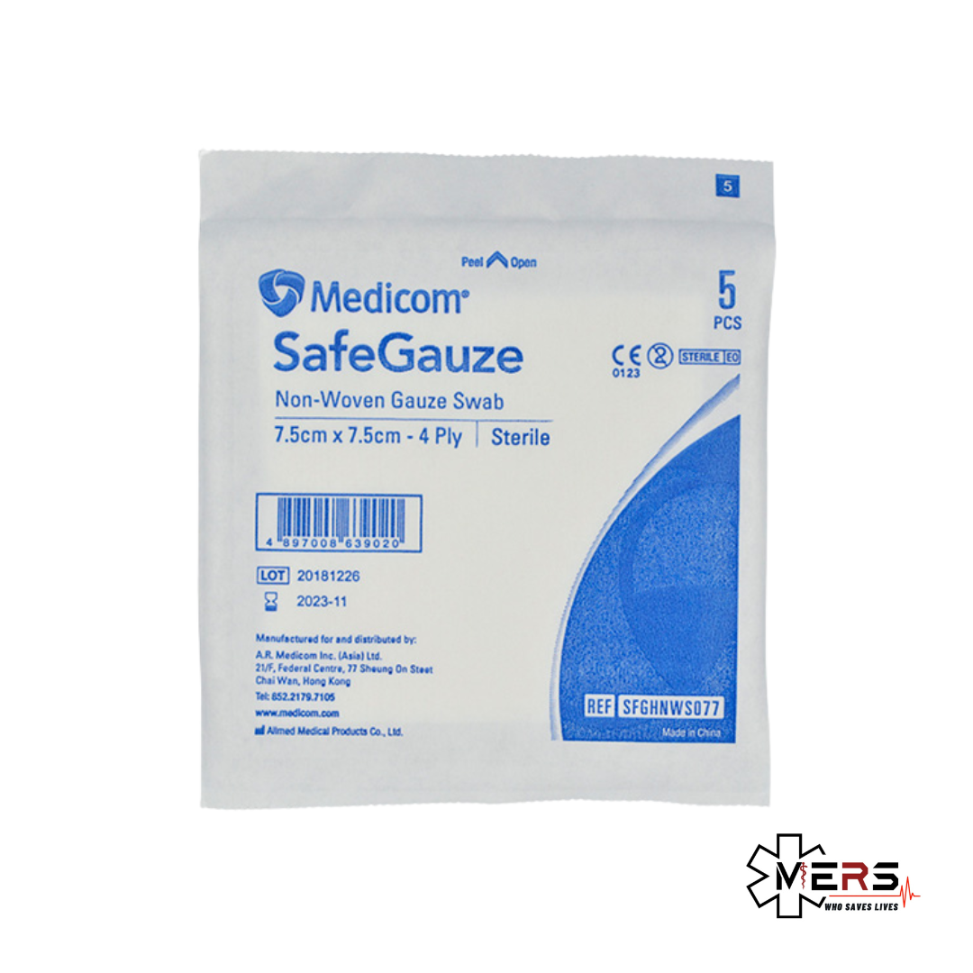 Medicom 消毒無紡布 (7.5 x 7.5 cm)