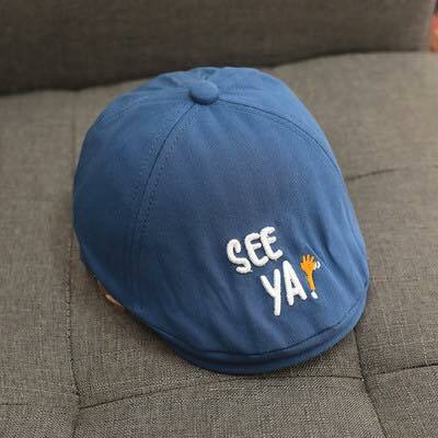 A190BL_SS23_C💙藍色See Ya!貝雷帽(pre-order)