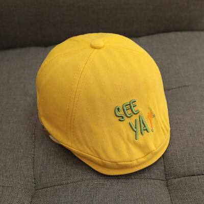 A190WE_SS23_C💛黃色See Ya!貝雷帽(pre-order)