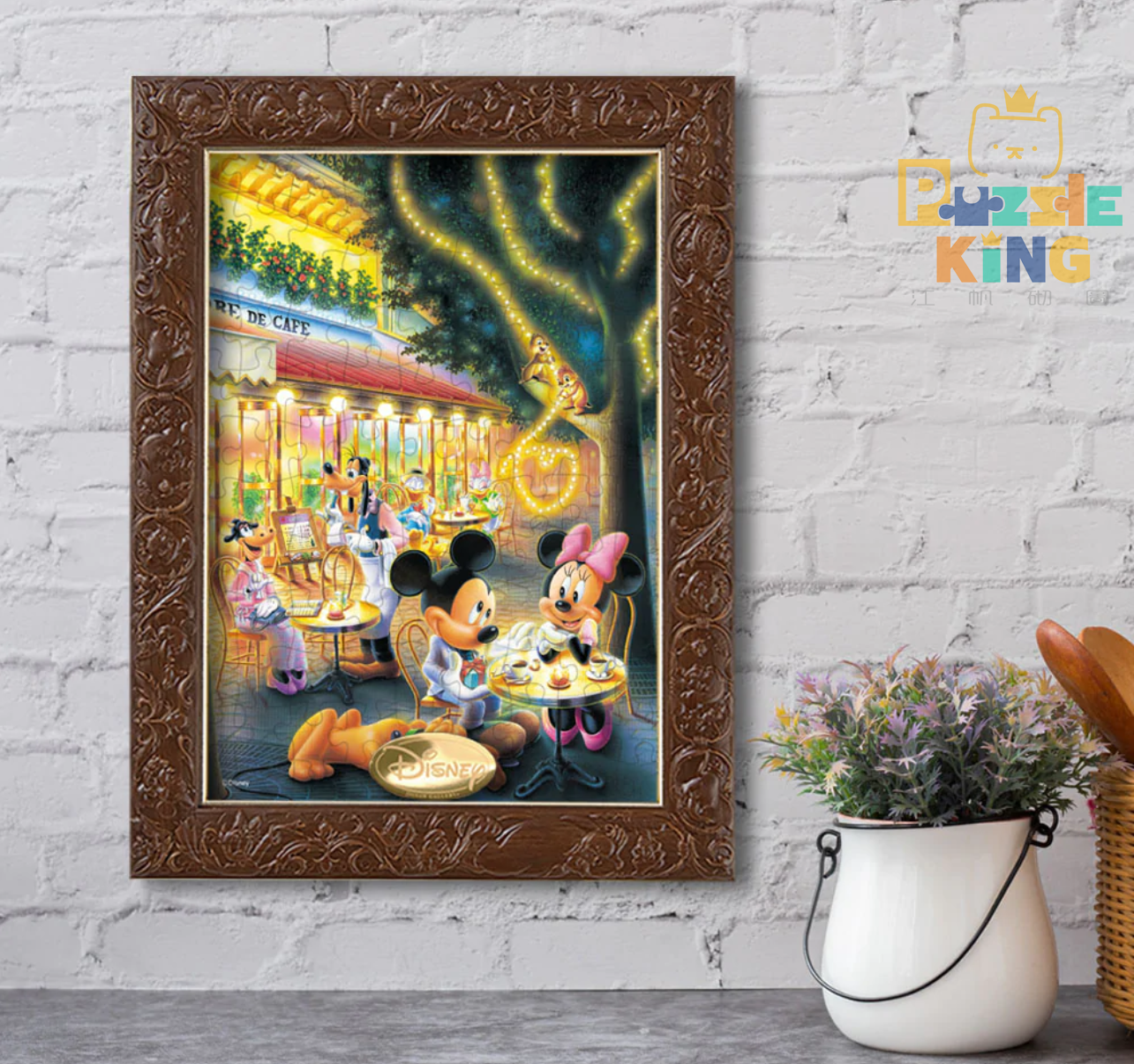 米奇和米妮-愛的咖啡店 (夜光)