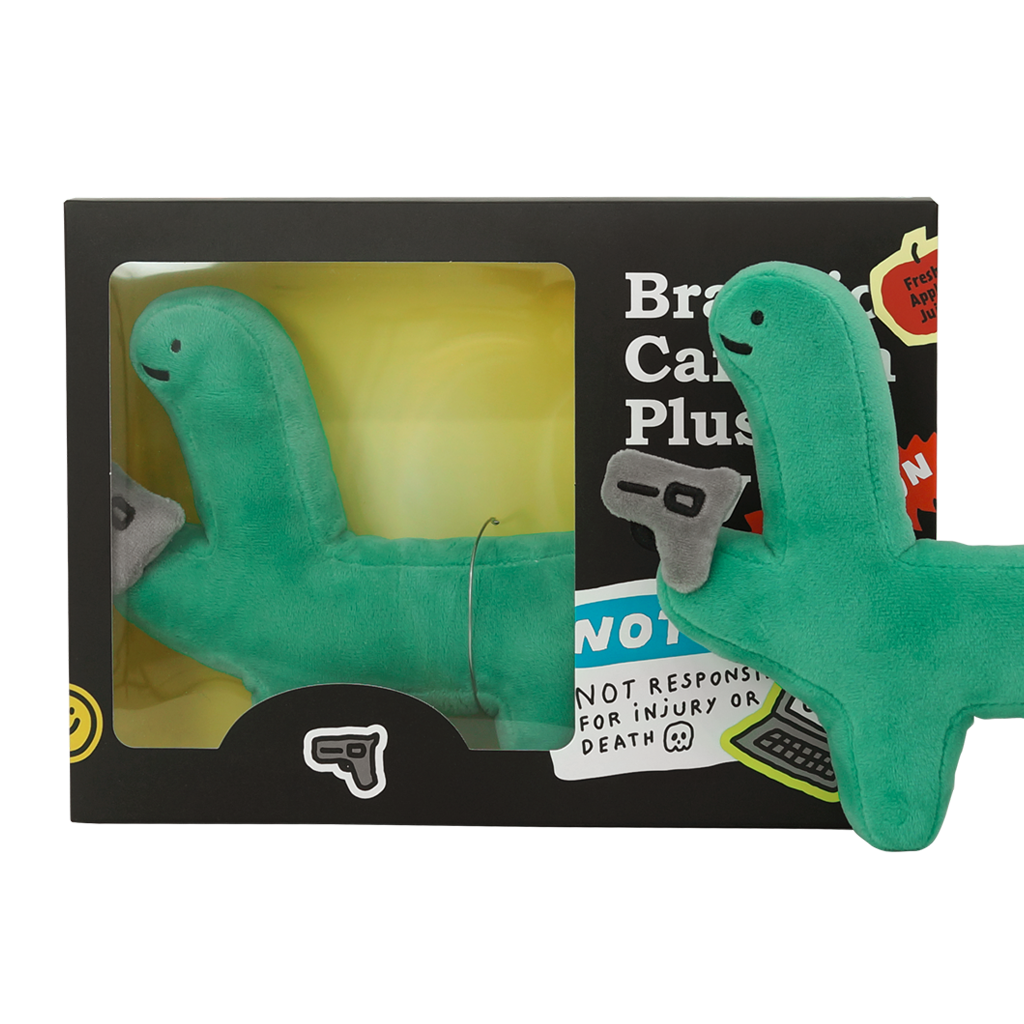 JOGUMAN - DINO WITH GUN PLUSH TOY