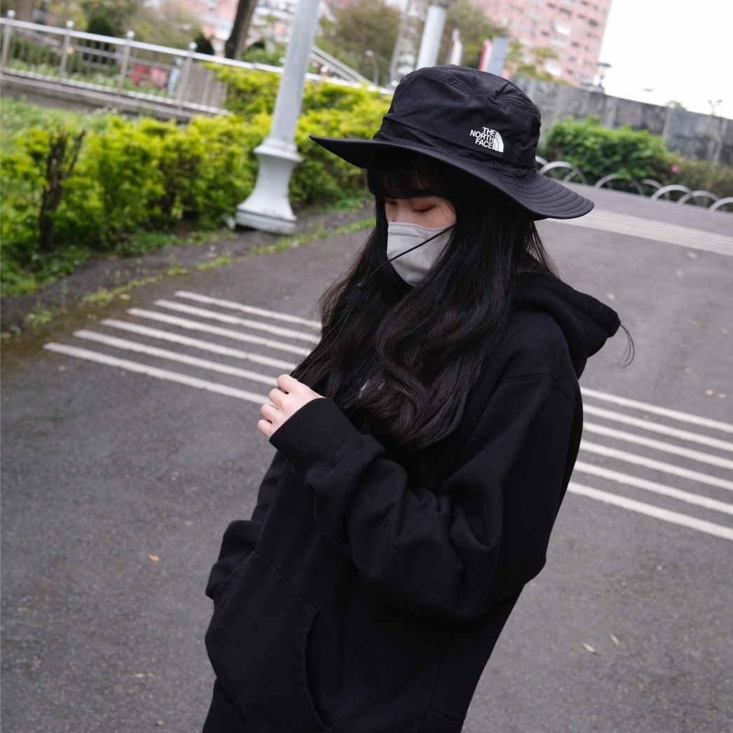 -(E13d04)-THE NORTH FACE HORIZON BREEZE BRIMMER HAT 透氣漁夫帽 黑色-NF0A5FX6-JK3