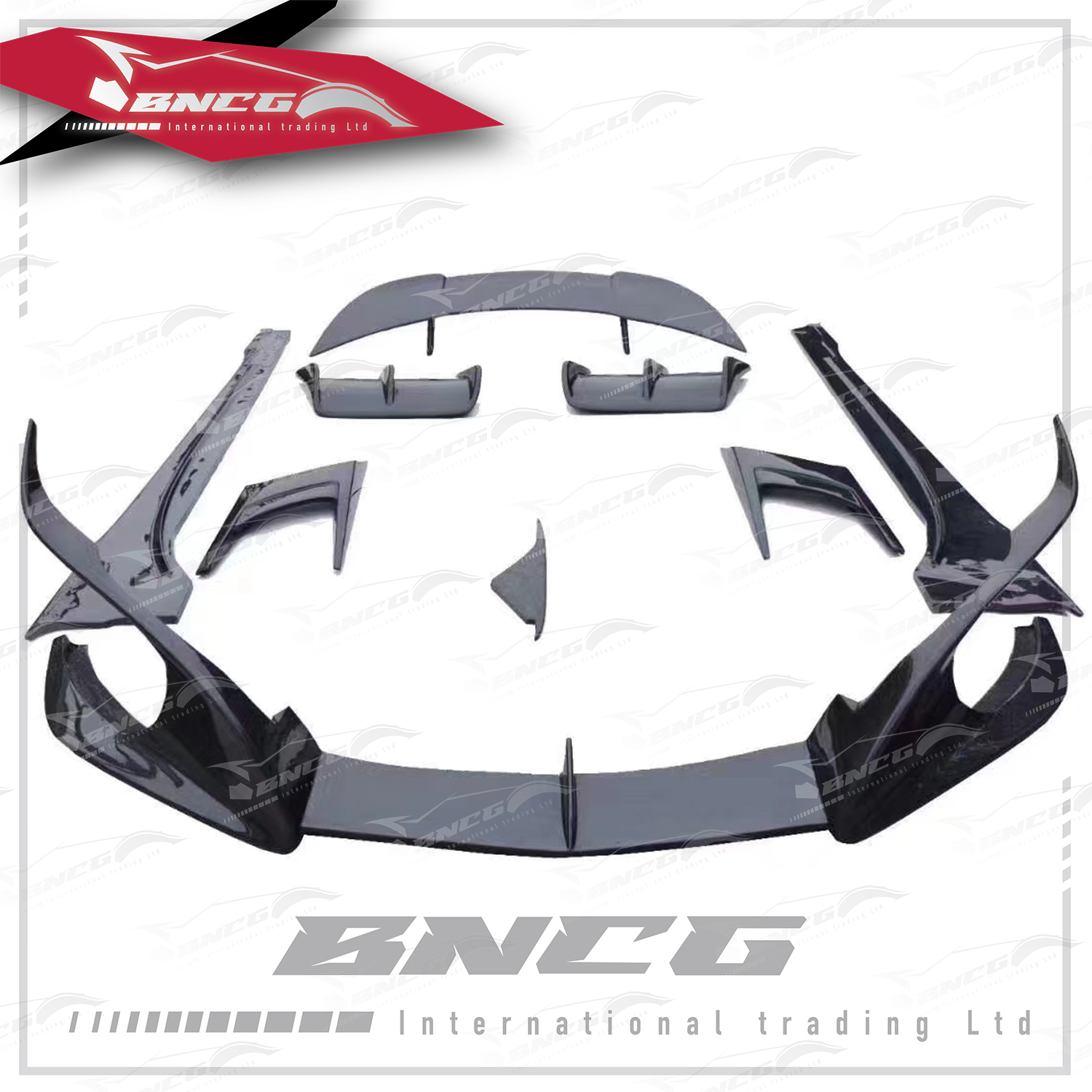 寶馬 BMW i-series i8 改裝 卡夢 碳纖維 Topcar款 前導流 側裙 後導流 尾翼 引擎蓋飾件