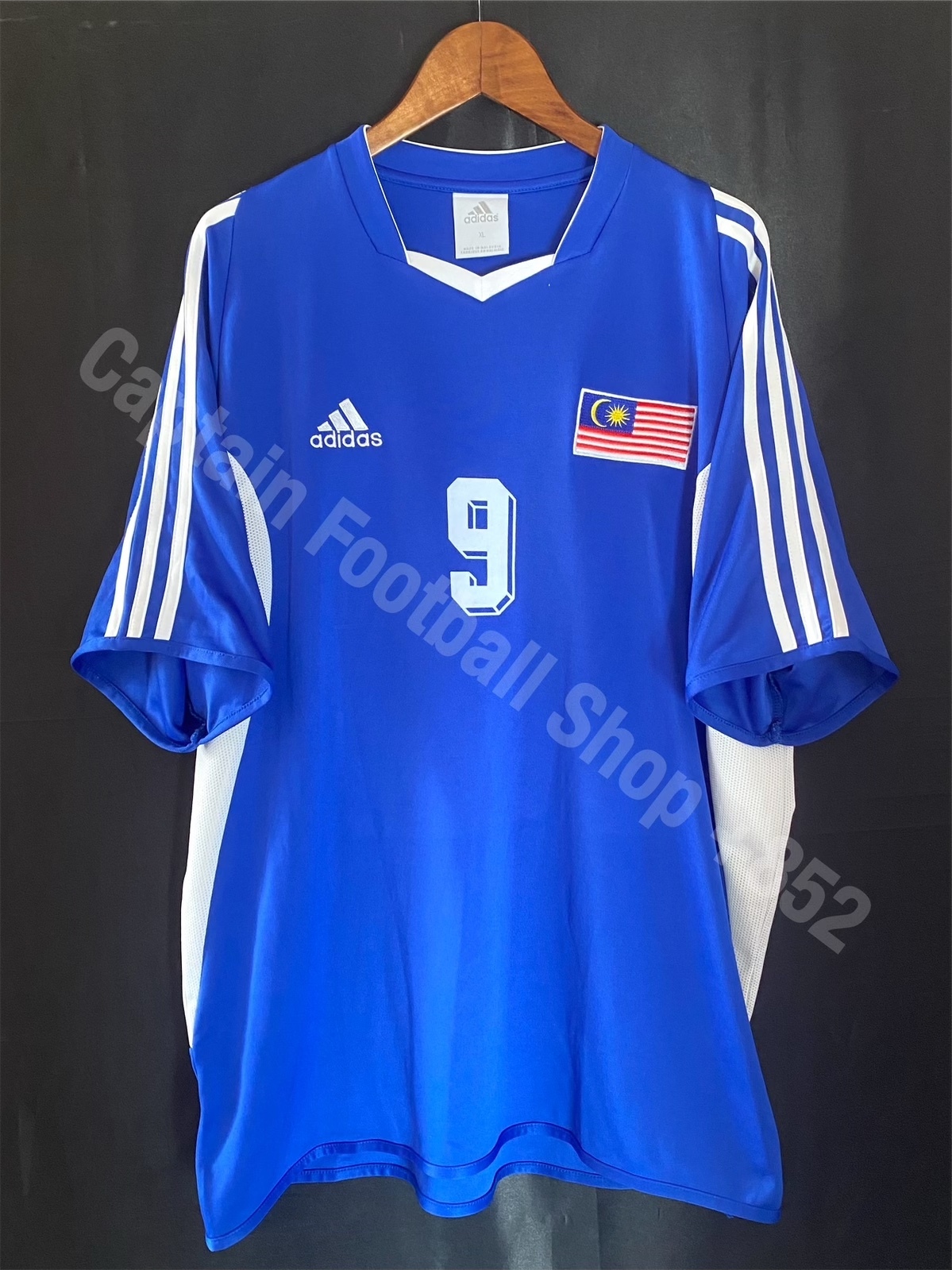 Malaysia 2004-2005 Adidas Away official shirt #9 HAIRUDDIN