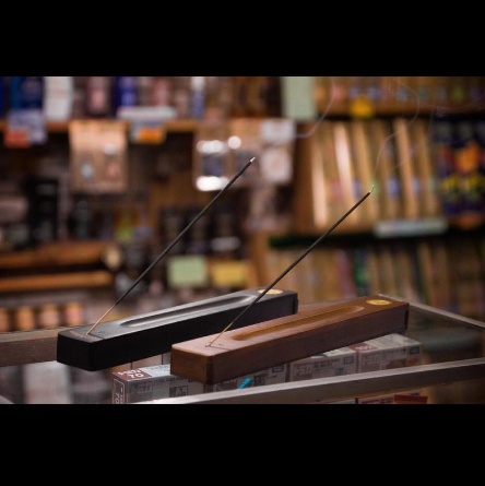 美國 GONESH - 黑木製線香收納盒