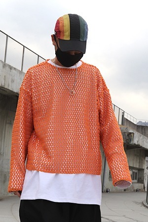 Heaven鏤空長袖T恤