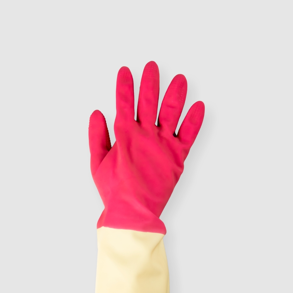 乳膠手套-雙色 7.5吋